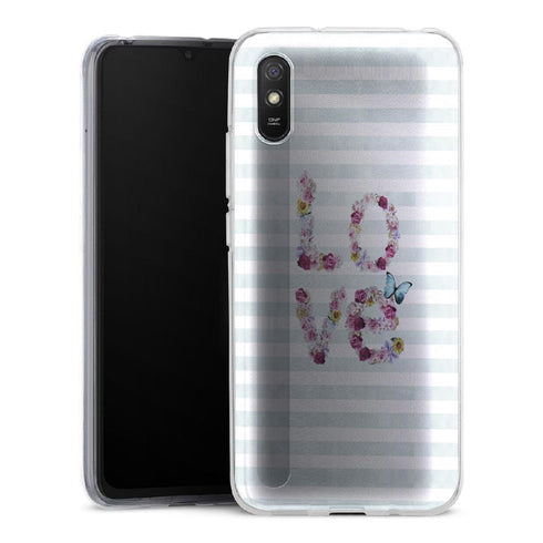 Coque silicone Xiaomi Redmi 9a, Redmi 9 pour les Filles