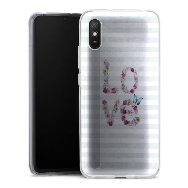 Coque silicone Xiaomi Redmi 9a, Redmi 9 pour les Filles