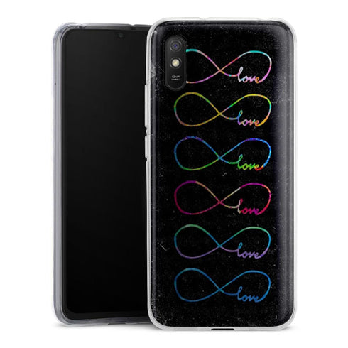 Coque silicone Xiaomi Redmi 9a, Redmi 9 pour les Filles