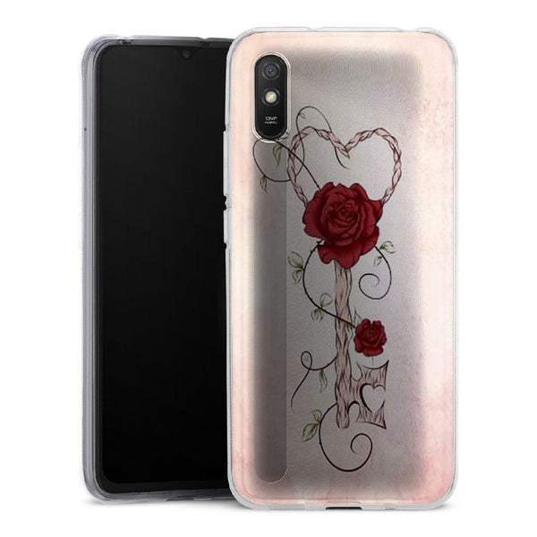Coque silicone Xiaomi Redmi 9a, Redmi 9 pour les Filles