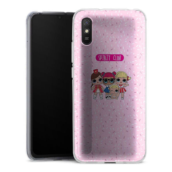 Coque silicone Xiaomi Redmi 9a, Redmi 9 pour les Filles