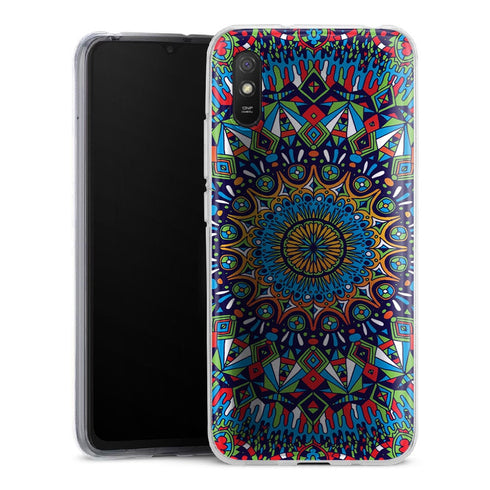 Coque pour Xiaomi Redmi 9 Mandala Multicolors creator - XIAOMI REDMI 9A
