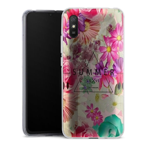 Coque silicone Xiaomi Redmi 9a, Redmi 9 pour les Filles