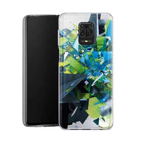 Coque pour Xiaomi Note 9 Kryptonite Crystal | Housse Silicone, Etui Antichoc / Super Héros