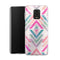 Coque pour Xiaomi Note 9 Fancy Diams azteque Rose - XIAOMI REDMI NOTE 9