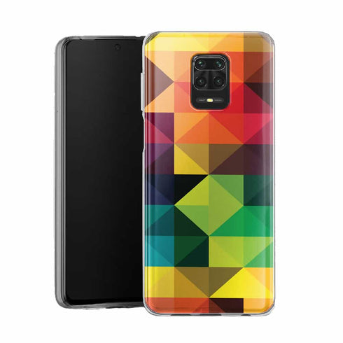 Coque pour Xiaomi Note 9 Intermezzo | Housse Silicone, Etui Antichoc / Motif Colorés