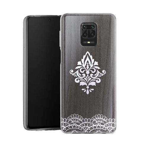 Coque pour Xiaomi Note 9 Lace Woods Black