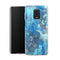 Coque pour Xiaomi Note 9 Blue Lost Mandala | Housse Silicone, Etui Antichoc / Futurisme - XIAOMI REDMI NOTE 9