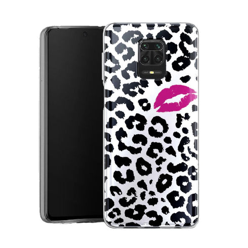 Coque pour Xiaomi Note 9 Panthere Kiss | Housse Silicone, Etui Antichoc / Motif Fun - XIAOMI REDMI NOTE 9 PRO
