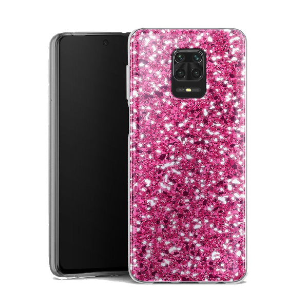 Coque pour Xiaomi Note 9 Pink Glitter way