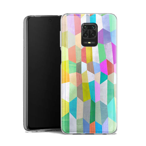 Coque Xiaomi Note 9 Originale Trapezoïd | Housse Silicone, Etui Antichoc / Géométriques