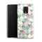 Coque pour Xiaomi Note 9 Triangles Vintage | Housse Silicone, Etui Antichoc / Geométrie - XIAOMI REDMI NOTE 9