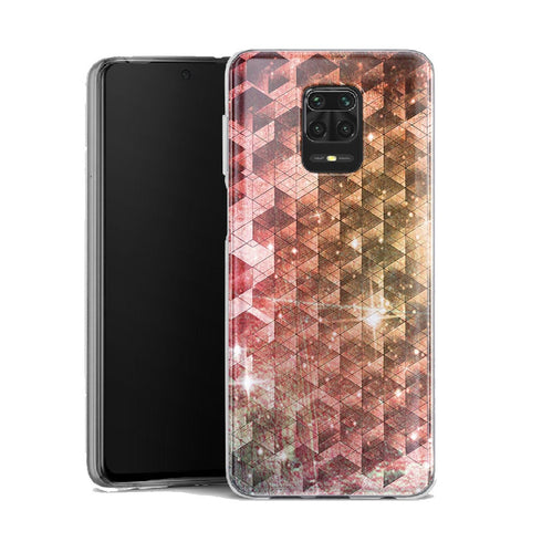 Coque pour Xiaomi Note 9 Spheric Cubes | Housse Silicone, Etui Antichoc / Formes
