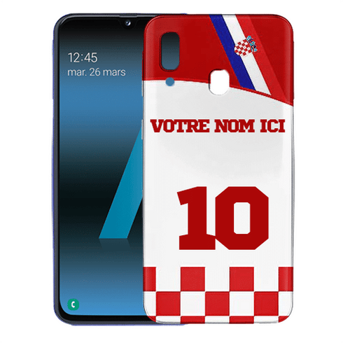Equipe Foot Croatie - Coque Samsung A40