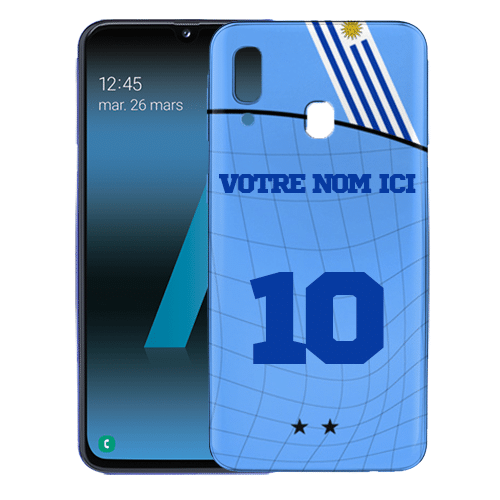 Foot Uruguay - Coque pour Samsung A40 personnalisable
