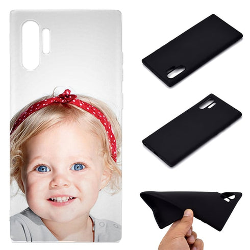 Coque Note 10 personnalisable avec des Photos en silicone