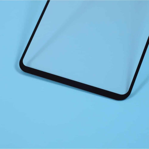 Samsung A21s - Verre Trempé cadre noir bords arrondis