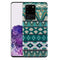 Aztec Vert - Coque personnalisée Samsung S20, S20 Plus, S20 Ultra Motif Azteque