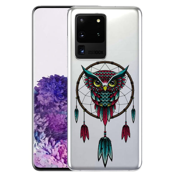 Coque Hibou Dreamcatcher pour Samsung S20, 20+, S20 Ultra