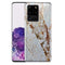 Marbre Gold Blanc - Coque de téléphone Samsung S20, S20 Plus, S20 Ultra