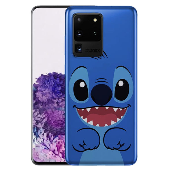 Stitch, Coque telephone Disney pour Samsung S20, S20 Plus, S20 Ultra
