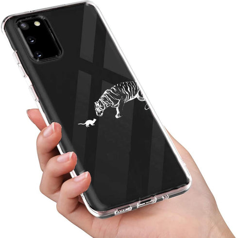 Tigre Vs Chat | Samsung S20 coque silicone chat | Protection portable, Plexi-Glass, Silicone, Drôles d'animaux MaCoquePerso