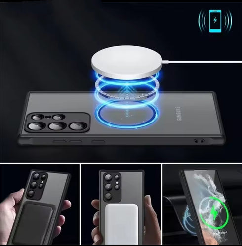 Chargement Coque Magsage Samsung Magnétique Noire