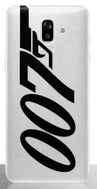 James Bond 007 - Coque Samsung J8 2018 - Housse Silicone