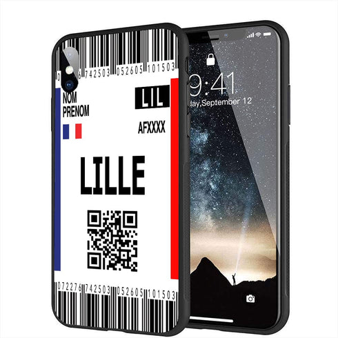 Souvenirs de Toulon | Coque Toulon pour Téléphone iPhone | iPhone XS, iPhone X,iPhone XR, Housse antichocs, Silicone, Bumper - Tpu MaCoquePerso