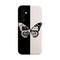 Coque Samsung Galaxy A05S Butterfly Noir et Blanc