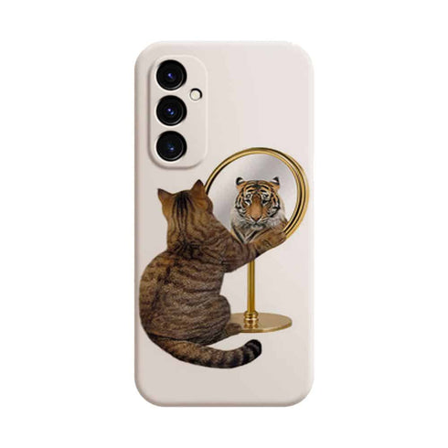 Coque Samsung Galaxy A05S Chat Tigre