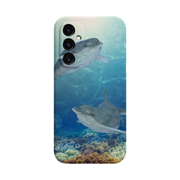 Coque Samsung Galaxy A05S Dauphins-Heureux