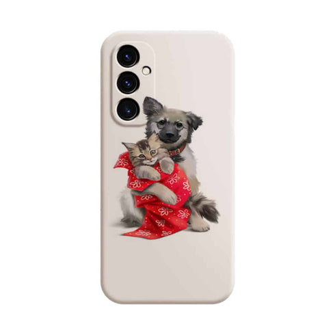 Coque Samsung Galaxy A05S Pluffy Cat