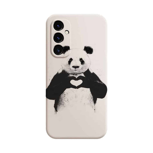 Coque Samsung Galaxy A05S Panda Love