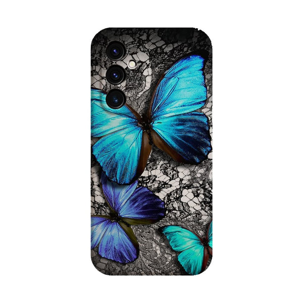 Coque Samsung Galaxy A05S Papillon Turquoise