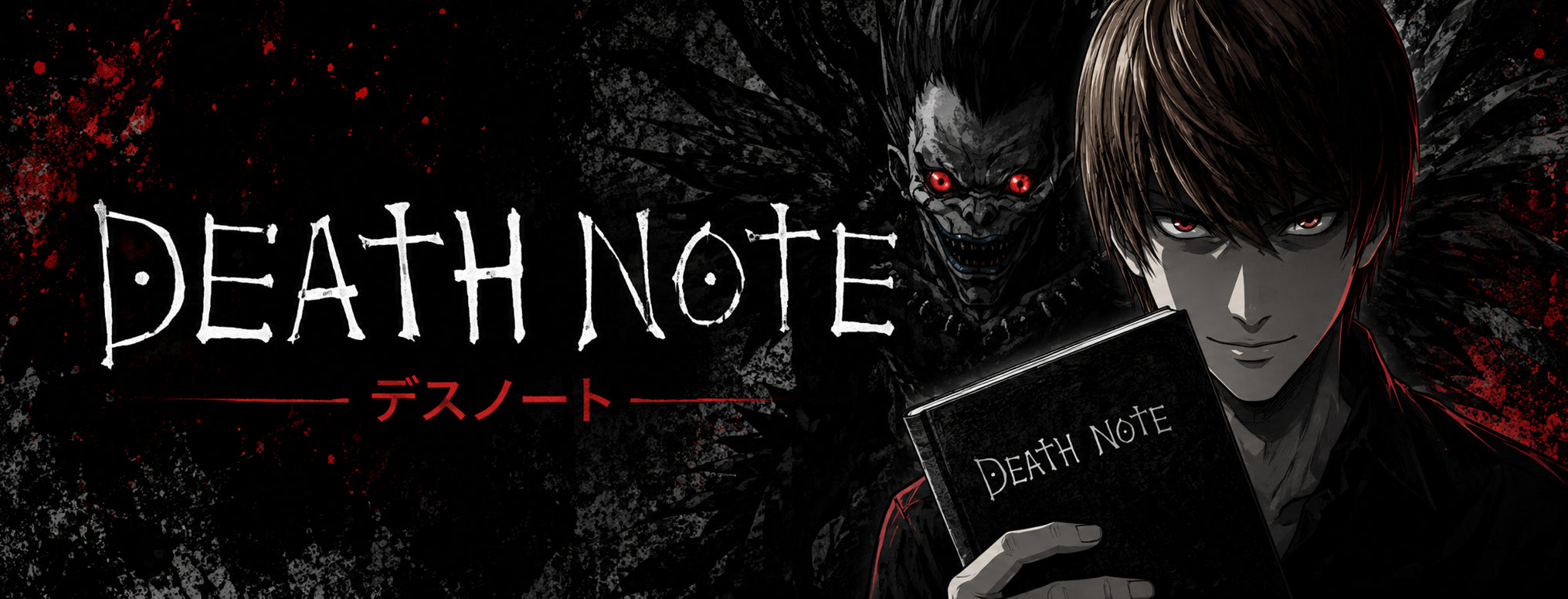 Collection de coques Death Note pour iPhone et Samsung avec Light Yagami et Ryuk