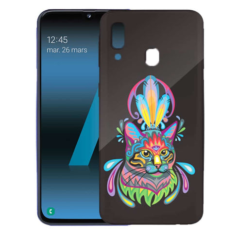coque Plexi samsung a40 animaux fantastique
