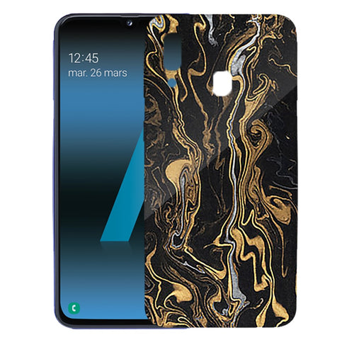 Achat Coque Plexi Samsung A40 Marbre Or
