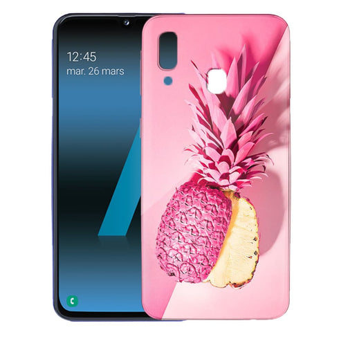Coque Plexi a40 samsung ananas