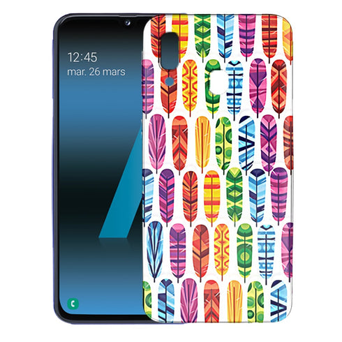 coque a40 samsung plume ( Silicone )