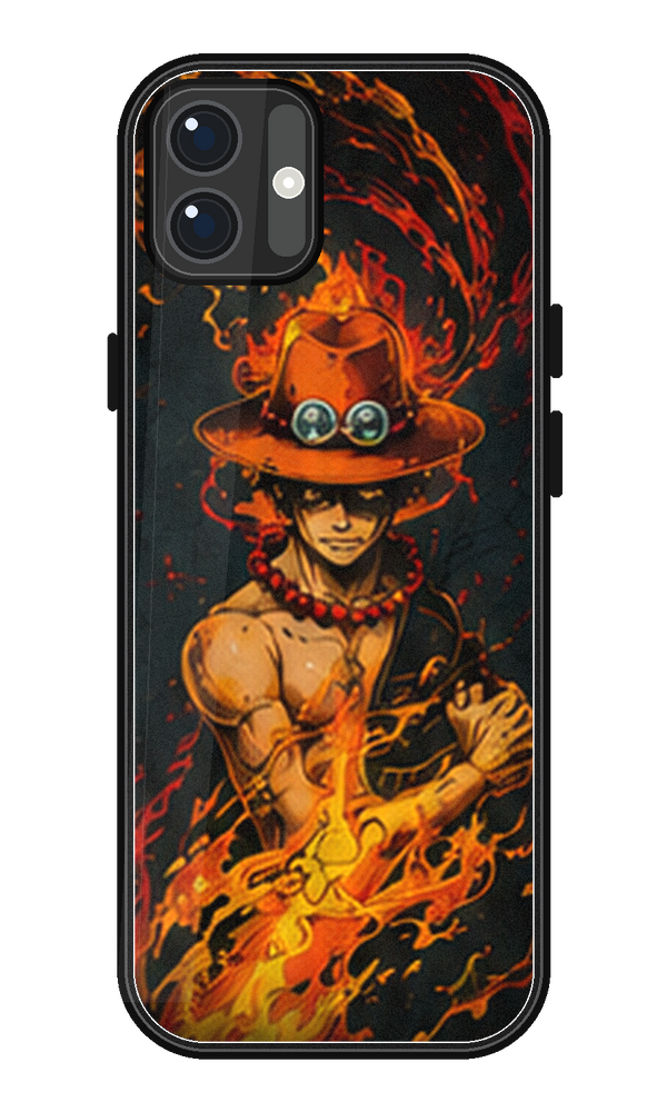 Coque One Piece Ace Fire Poster | iPhone, Samsung - coque One Piece silicone manga pour iPhone et Samsung