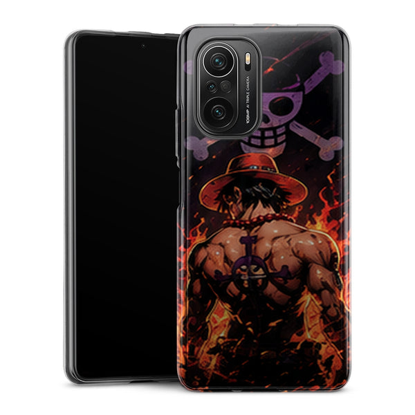 Coque Xiaomi Mi 11i One Piece Ace Flamme Pirate