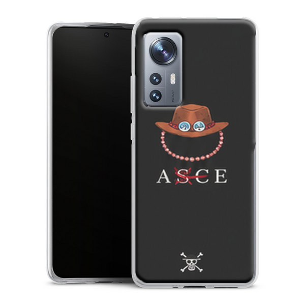 Coque Xiaomi 12 5G One Piece Ace Hat Minimal