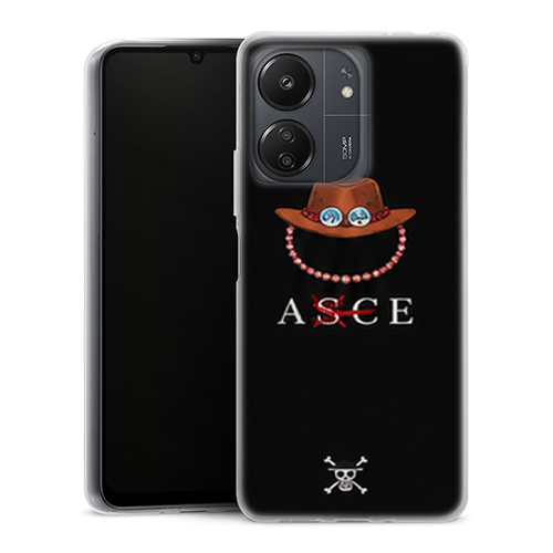 Coque Xiaomi Redmi 13C One Piece Ace Hat Minimal