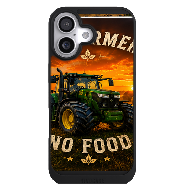 Coque Agriculture No Farmer No Food - Hommage aux Agriculteurs