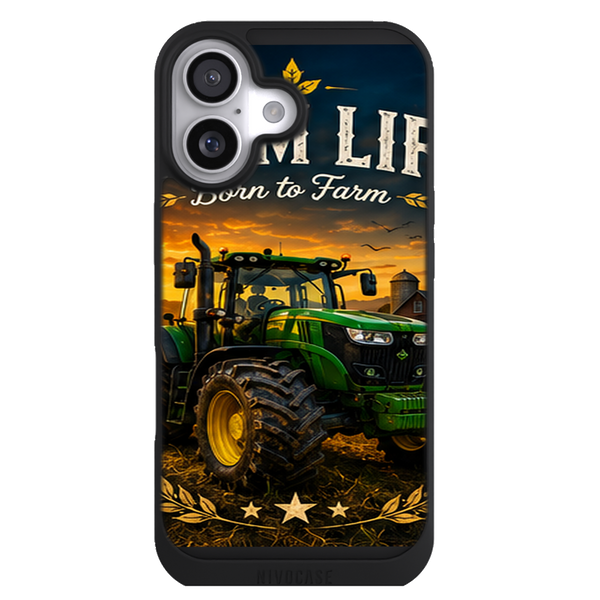 Coque Agriculture Farm Life - Born to Farm