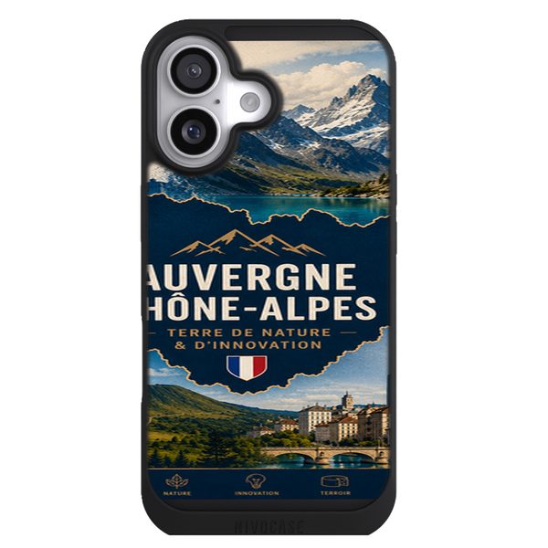 Coque Auvergne Rhone-Alpes - Sommets, Volcans et Esprit Lyonnais