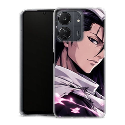 Coque Xiaomi Redmi 13C Bleach Byakuya Sakura Noir