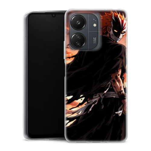 Coque Xiaomi Redmi 13C Bleach Ichigo Coucher Feu