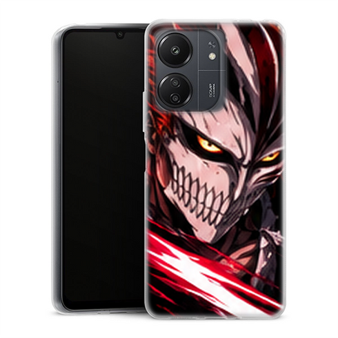 Coque Xiaomi Redmi 13C Bleach Ichigo Hollow Red Slash